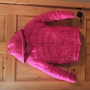 Hooded winter jacket